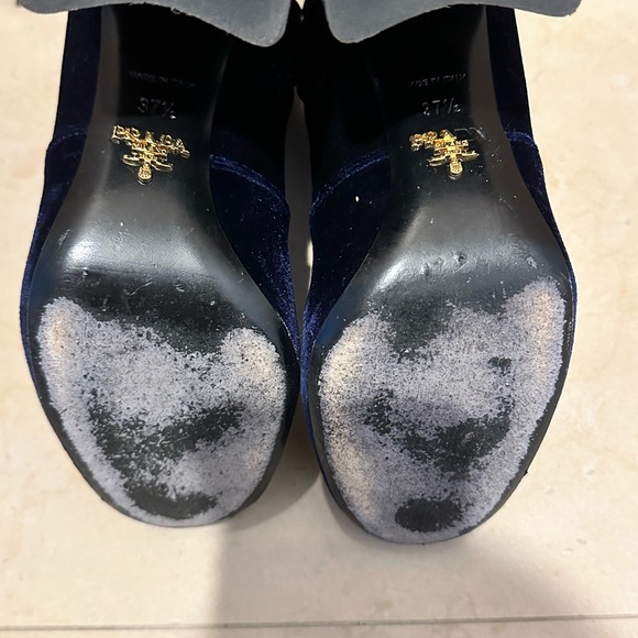 Prada Velvet Booties - Picture 5 of 7